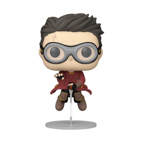 Harry Potter – Pop! Movies Vinyl Figure Harry Broom Quidditch 9 cm