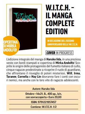 *PREORDER* W.I.T.C.H. IL MANGA COMPLETE EDIT.