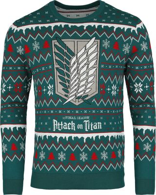 Attack on Titan | Christmas jumper | multicolore | Attack On Titan