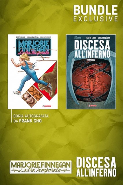 Discesa all’inferno Omnibus + Marjorie Finnegan · Con copia variant autografata