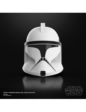 Hasbro Star Wars The Black Series Replica 1/1 Phase I Clone Trooper Electronic Helmet