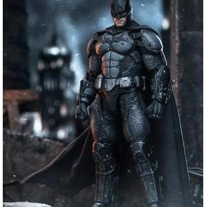 InArt Batman Arkham Origins Batman Battle Damaged Version 1/12 Scale Action Figure
