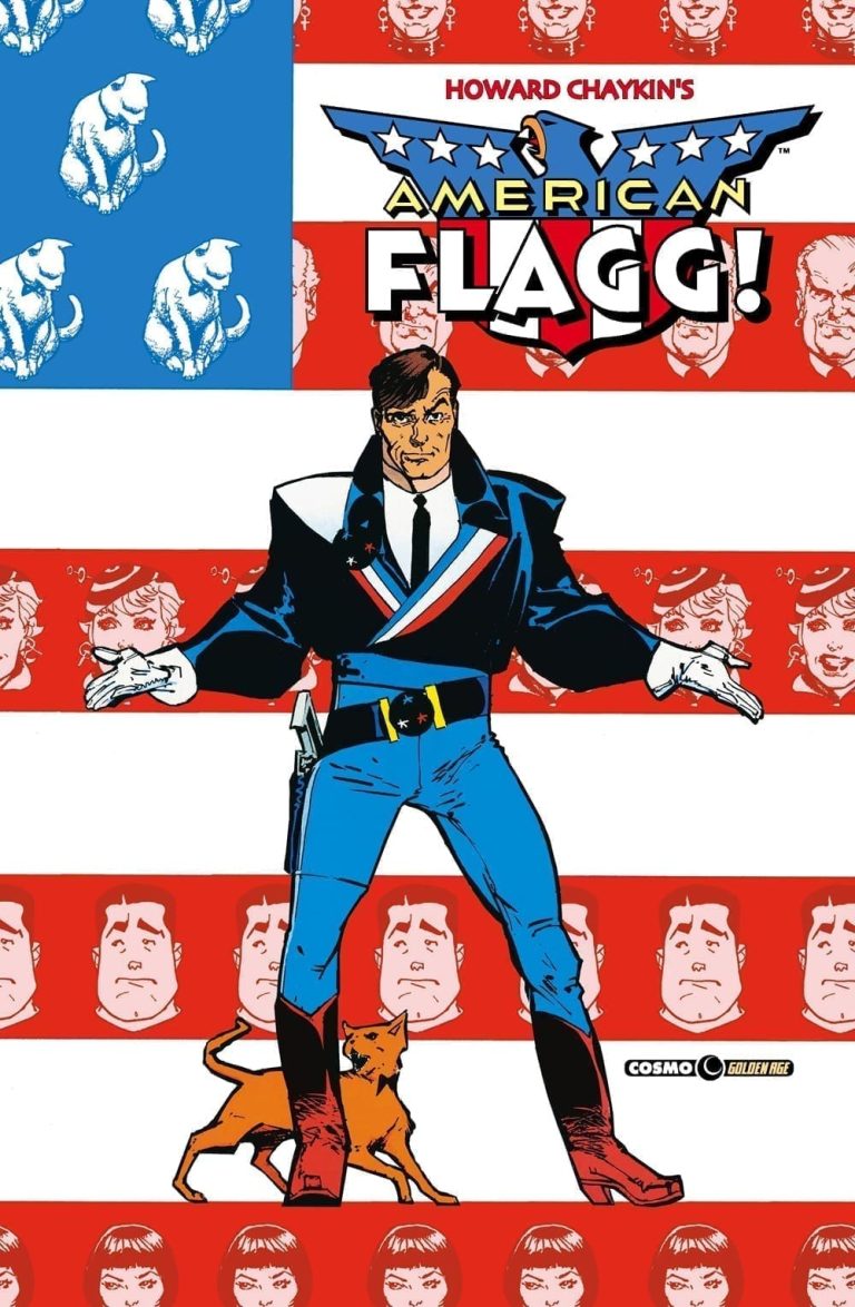 AMERICAN FLAGG 5 TIME 2 COSMO GOLDEN AGE 32