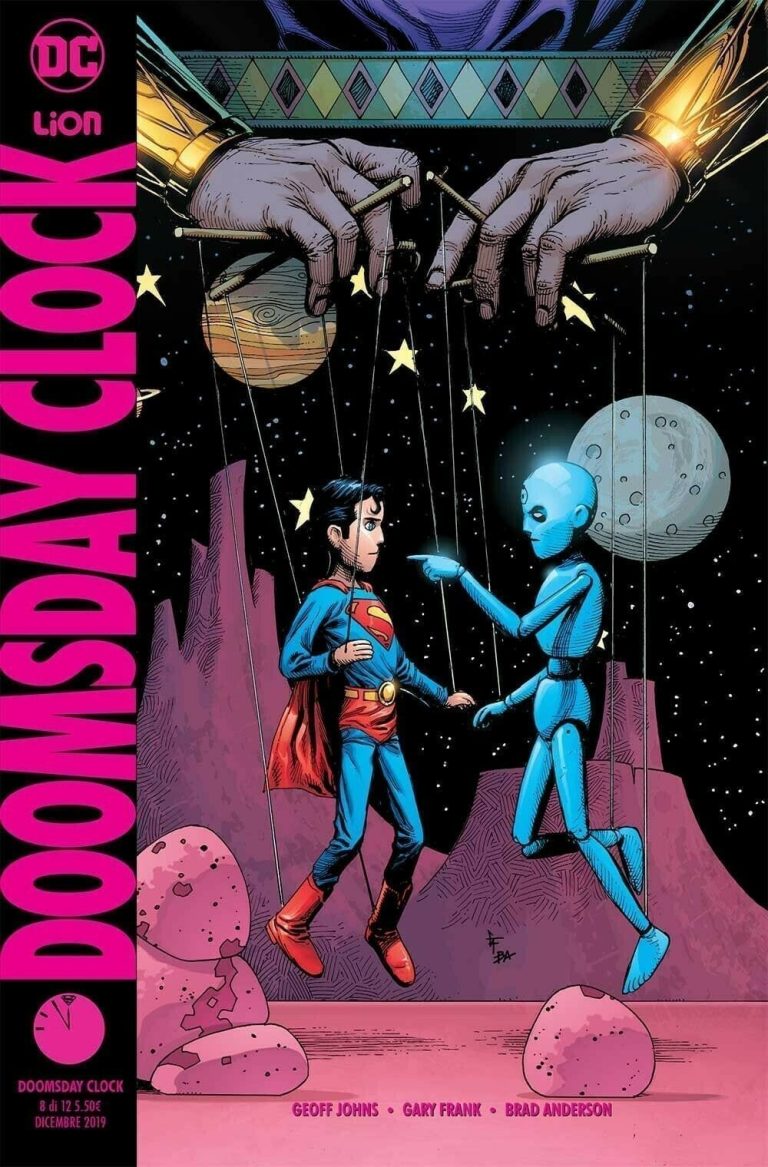 DOOMSDAY CLOCK 8 VARIANT CON SPILLA DC MULTIVERSE