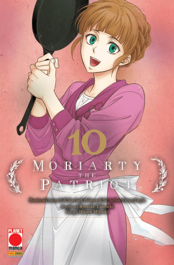 MORIARTY THE PATRIOT 10 MANGA STORIE NUOVA SERIE 84