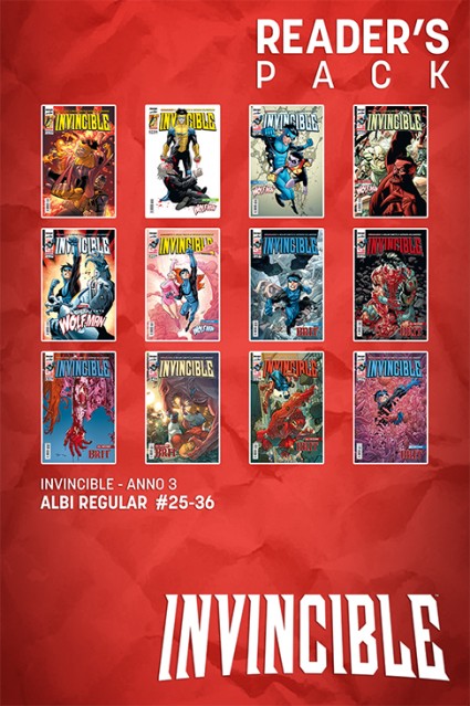 Invincible – Anno 3 · Reader’s Pack #25-36