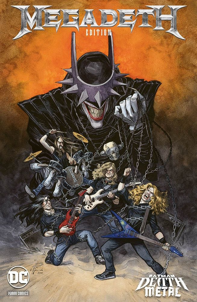 BATMAN: DEATH METAL 1 VARIANT BAND EDITION DC CROSSOVER 7
