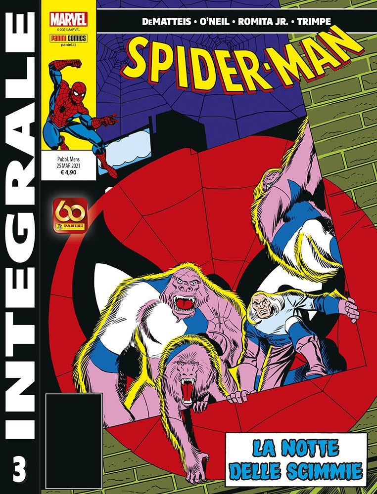 MARVEL INTEGRALE: SPIDER-MAN DI J.M. DEMATTEIS 3 DI 50 MARVEL INTEGRALE