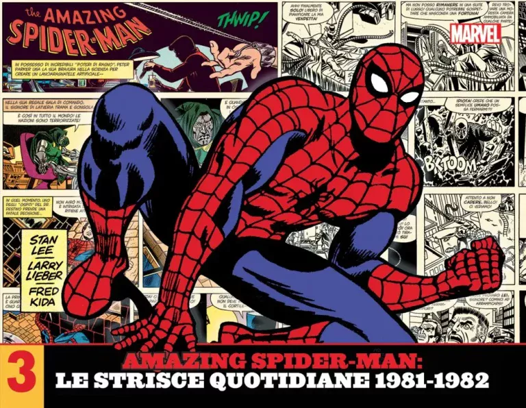AMAZING SPIDER-MAN LE STRISCE QUOTIDIANE 3 1981-1982