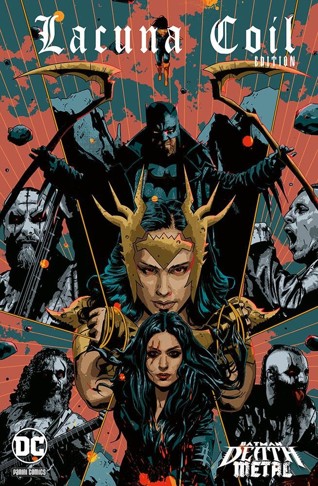 BATMAN: DEATH METAL 3 VARIANT BAND EDITION DC CROSSOVER 9