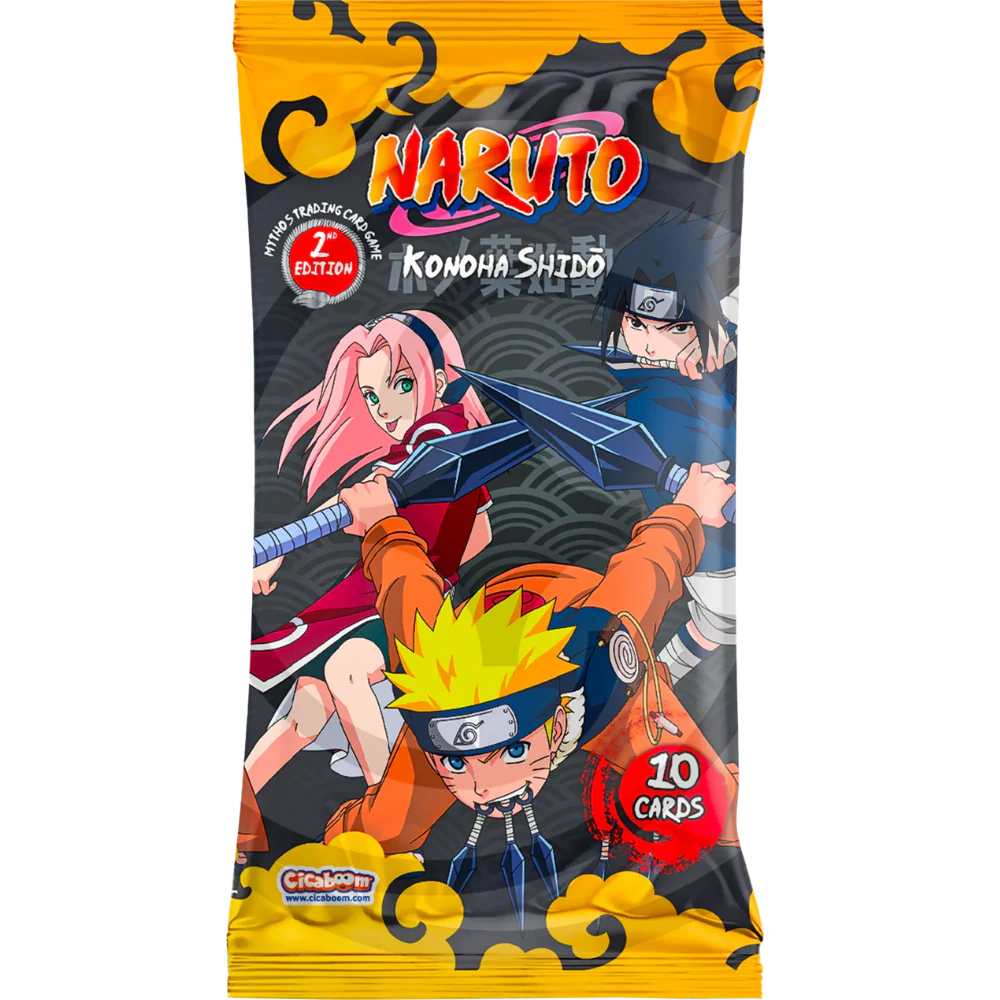 Naruto Mythos TCG – Base Set – 2nd Edition – 1 pack- Inglese