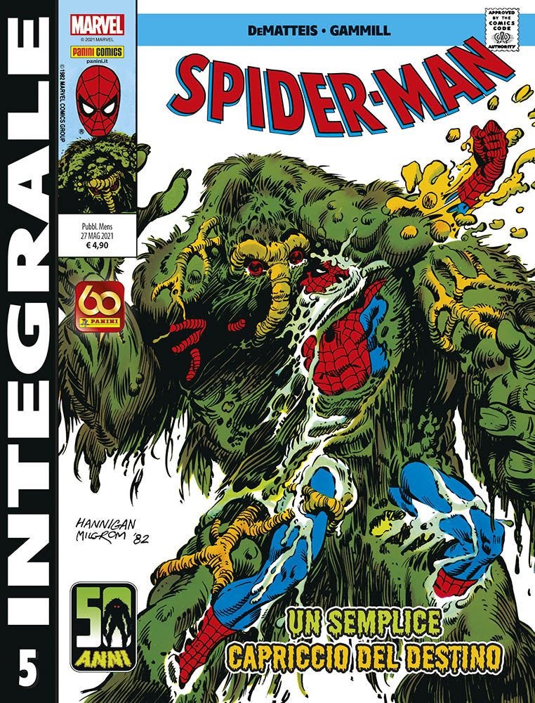 MARVEL INTEGRALE: SPIDER-MAN DI J.M. DEMATTEIS 5 DI 50 MARVEL INTEGRALE