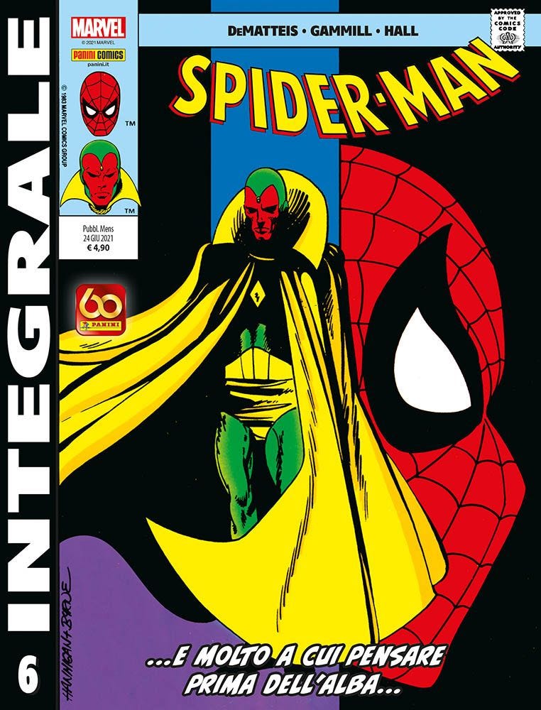 MARVEL INTEGRALE: SPIDER-MAN DI J.M. DEMATTEIS 6 DI 50 MARVEL INTEGRALE