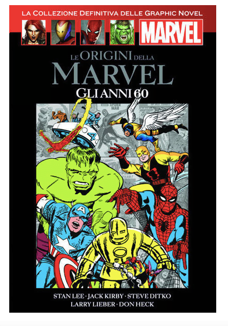 MARVEL GRAPHIC NOVEL (EDICOLA) N. 66 LE ORIGINI DELLA MARVE – GLI ANNI 60