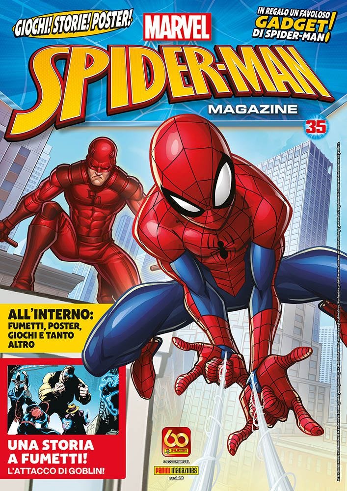 SPIDER-MAN MAGAZINE (2018) 35 IN REGALO: UNA MITICA SORPRESA DI SPIDER-MAN! PANINI COMICS MEGA 100