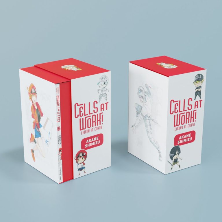 CELLS AT WORK – LAVORI IN CORPO 6 DI 6 VARIANT – LIMITED EDITION: ULTIMO VOLUME + BOX ESCLUSIVO TARGET 112