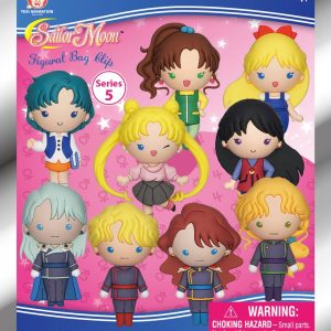 Sailor Moon 3D PVC Bag Clips Series 5 – 1 MYSTERY PACK